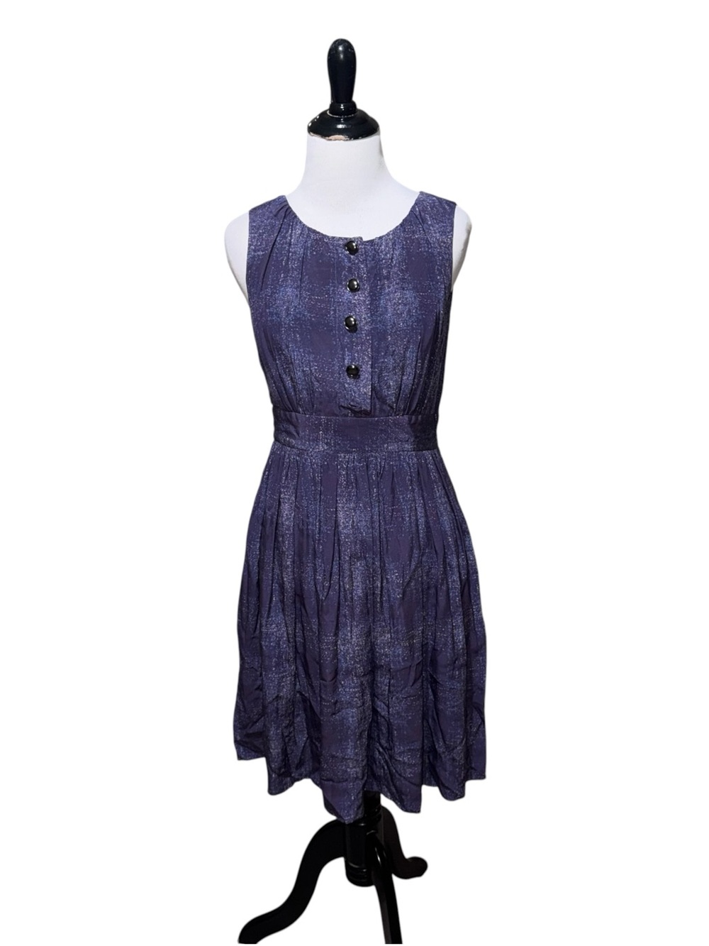 Mise on Scene by Ruffian Women's Size 4 Sheath Dress  100% Silk Sleeveless